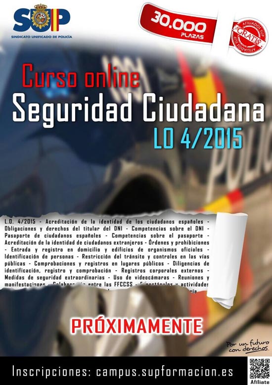 Curso de seguridad ciudadana