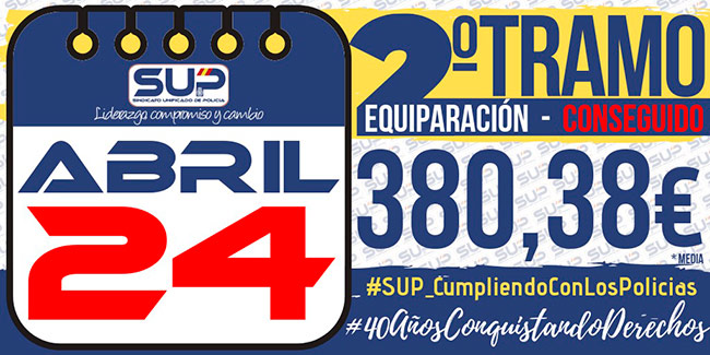 Segundo tramo equiparación salarial