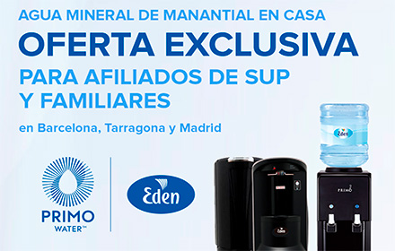 Agua mineral de manantial EDEN