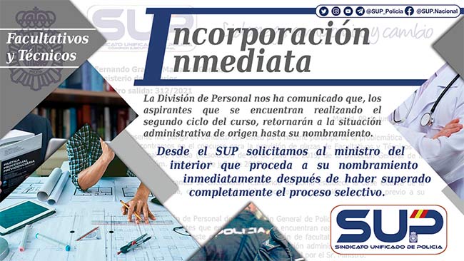 Incorporación inmediata