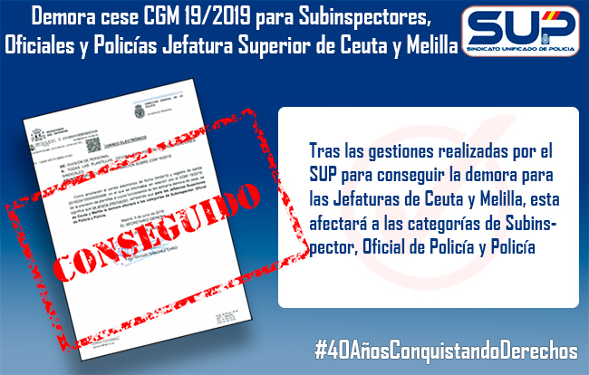 Demora cese CGM 19/2019