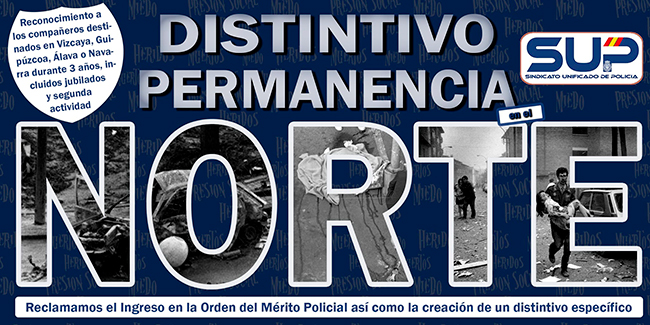 Distintivo de permanencia en el norte