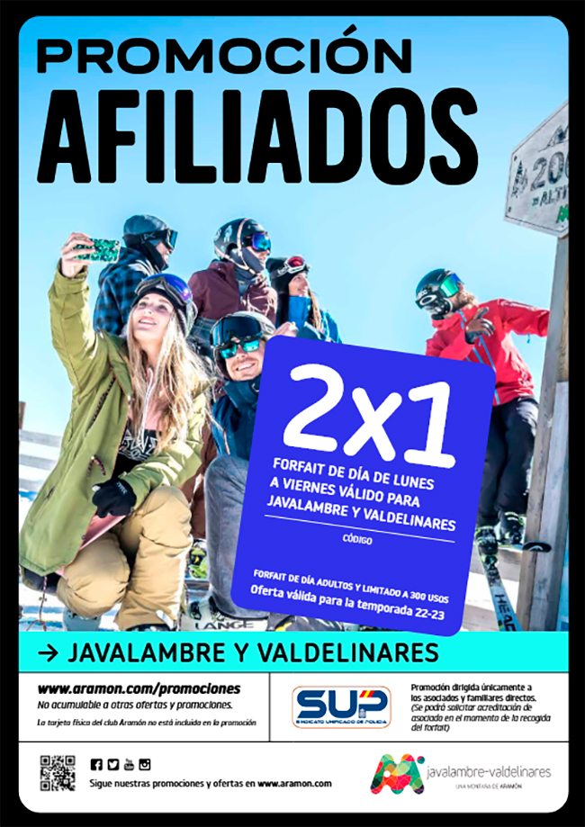 Promoción afiliados. Javalambre y Valdelinares