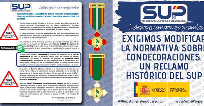 modificar normativa condecoraciones