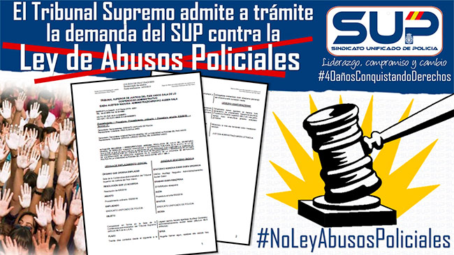 NO a la ley de abusos policiales