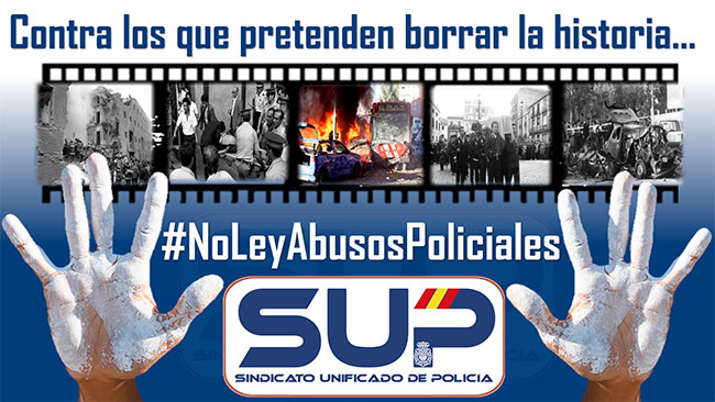 No a la ley de abusos policiales