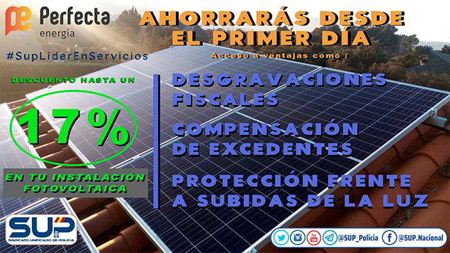 Perfecta energía. Instalación fotovoltaica