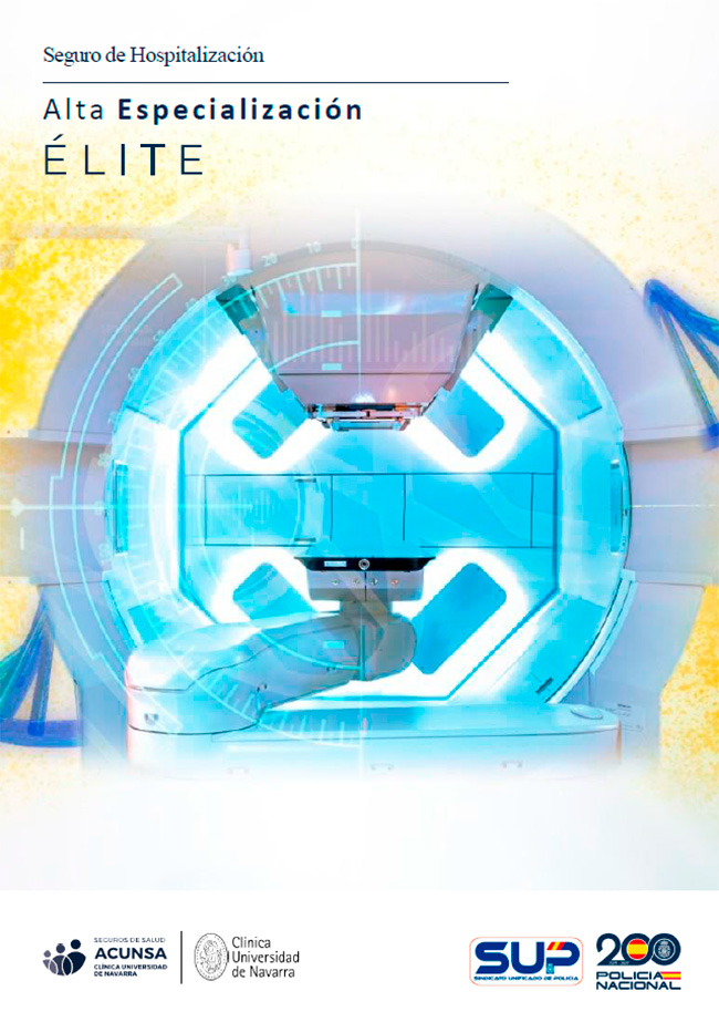 Seguro de hospitalización. Alta especialización ÉLITE