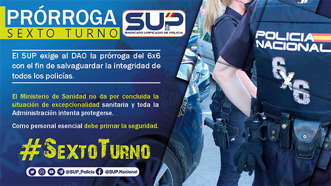 Prórroga sexto turno