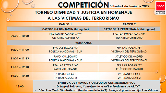 Competición Torneo Dignidad y Justicia