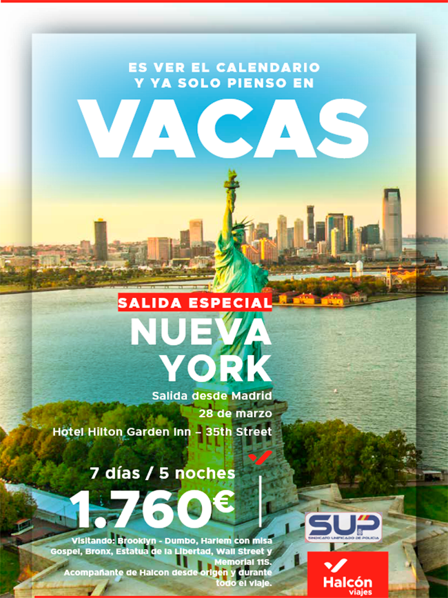 viaje a Nueva York Halcón Viajes