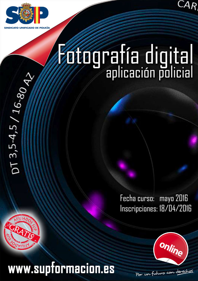 Fotografía digital y su aplicación policial