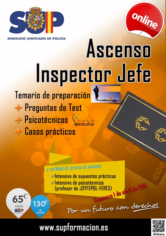 curso inspector jefe